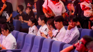 อธิการบดี มรภ.เทพสตรี พร้อมคณะ ร่วมงานฉลองครบรอบ 9 ปี ก้าวสู่ปีที่ 10 ของเพจ “อีจัน” ภายใต้แนวคิด WIN BIG TOGETHER