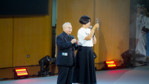 อธิการบดี มรภ.เทพสตรี พร้อมคณะ ร่วมงานฉลองครบรอบ 9 ปี ก้าวสู่ปีที่ 10 ของเพจ “อีจัน” ภายใต้แนวคิด WIN BIG TOGETHER