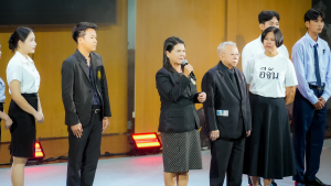 อธิการบดี มรภ.เทพสตรี พร้อมคณะ ร่วมงานฉลองครบรอบ 9 ปี ก้าวสู่ปีที่ 10 ของเพจ “อีจัน” ภายใต้แนวคิด WIN BIG TOGETHER