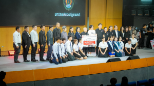 อธิการบดี มรภ.เทพสตรี พร้อมคณะ ร่วมงานฉลองครบรอบ 9 ปี ก้าวสู่ปีที่ 10 ของเพจ “อีจัน” ภายใต้แนวคิด WIN BIG TOGETHER