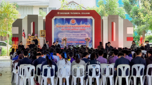 งานสื่อสารองค์กร มรภ.เทพสตรี เดินหน้ากิจกรรม “เคาะประตูโรงเรียน” ประชาสัมพันธ์งานมหาวิทยาลัยและการรับสมัครนักศึกษารอบปัจจุบัน ในเขตพื้นที่รับผิดชอบ