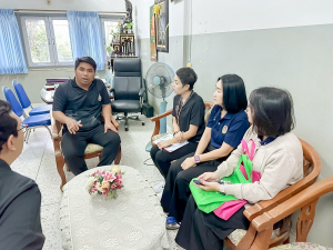 งานสื่อสารองค์กร มรภ.เทพสตรี เดินหน้ากิจกรรม “เคาะประตูโรงเรียน” ประชาสัมพันธ์งานมหาวิทยาลัยและการรับสมัครนักศึกษารอบปัจจุบัน ในเขตพื้นที่รับผิดชอบ