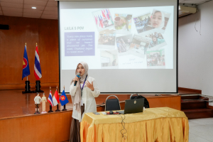 มรภ.เทพสตรี โดยศูนย์ภาษา จัดกิจกรรมนำเสนอผลการฝึกประสบการณ์การสอนของนักศึกษาจาก UNS ประเทศอินโดนีเซีย