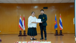 มรภ.เทพสตรี โดยศูนย์ภาษา จัดกิจกรรมนำเสนอผลการฝึกประสบการณ์การสอนของนักศึกษาจาก UNS ประเทศอินโดนีเซีย