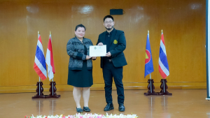 มรภ.เทพสตรี โดยศูนย์ภาษา จัดกิจกรรมนำเสนอผลการฝึกประสบการณ์การสอนของนักศึกษาจาก UNS ประเทศอินโดนีเซีย