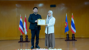 มรภ.เทพสตรี โดยศูนย์ภาษา จัดกิจกรรมนำเสนอผลการฝึกประสบการณ์การสอนของนักศึกษาจาก UNS ประเทศอินโดนีเซีย