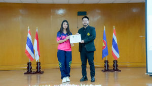 มรภ.เทพสตรี โดยศูนย์ภาษา จัดกิจกรรมนำเสนอผลการฝึกประสบการณ์การสอนของนักศึกษาจาก UNS ประเทศอินโดนีเซีย