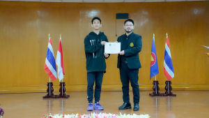 มรภ.เทพสตรี โดยศูนย์ภาษา จัดกิจกรรมนำเสนอผลการฝึกประสบการณ์การสอนของนักศึกษาจาก UNS ประเทศอินโดนีเซีย