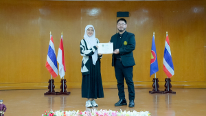 มรภ.เทพสตรี โดยศูนย์ภาษา จัดกิจกรรมนำเสนอผลการฝึกประสบการณ์การสอนของนักศึกษาจาก UNS ประเทศอินโดนีเซีย