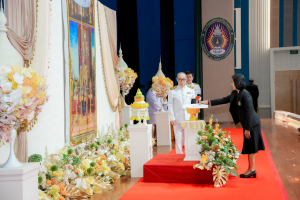 มรภ.เทพสตรี จัดพิธีรับพระราชทานเครื่องราชอิสริยาภรณ์ (ชั้นสายสะพาย) ประจำปี พ.ศ. 2567 เพื่อยกย่องบุคลากรผู้สร้างคุณประโยชน์แก่ราชการ