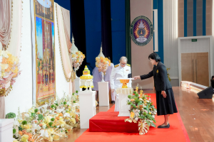 มรภ.เทพสตรี จัดพิธีรับพระราชทานเครื่องราชอิสริยาภรณ์ (ชั้นสายสะพาย) ประจำปี พ.ศ. 2567 เพื่อยกย่องบุคลากรผู้สร้างคุณประโยชน์แก่ราชการ