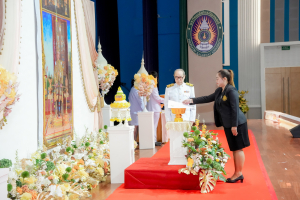มรภ.เทพสตรี จัดพิธีรับพระราชทานเครื่องราชอิสริยาภรณ์ (ชั้นสายสะพาย) ประจำปี พ.ศ. 2567 เพื่อยกย่องบุคลากรผู้สร้างคุณประโยชน์แก่ราชการ