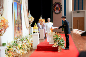 มรภ.เทพสตรี จัดพิธีรับพระราชทานเครื่องราชอิสริยาภรณ์ (ชั้นสายสะพาย) ประจำปี พ.ศ. 2567 เพื่อยกย่องบุคลากรผู้สร้างคุณประโยชน์แก่ราชการ