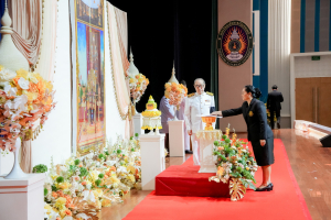 มรภ.เทพสตรี จัดพิธีรับพระราชทานเครื่องราชอิสริยาภรณ์ (ชั้นสายสะพาย) ประจำปี พ.ศ. 2567 เพื่อยกย่องบุคลากรผู้สร้างคุณประโยชน์แก่ราชการ
