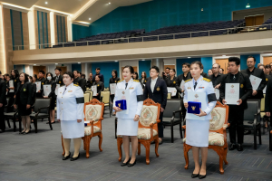 มรภ.เทพสตรี จัดพิธีรับพระราชทานเครื่องราชอิสริยาภรณ์ (ชั้นสายสะพาย) ประจำปี พ.ศ. 2567 เพื่อยกย่องบุคลากรผู้สร้างคุณประโยชน์แก่ราชการ