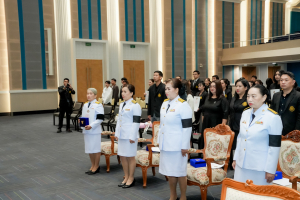 มรภ.เทพสตรี จัดพิธีรับพระราชทานเครื่องราชอิสริยาภรณ์ (ชั้นสายสะพาย) ประจำปี พ.ศ. 2567 เพื่อยกย่องบุคลากรผู้สร้างคุณประโยชน์แก่ราชการ