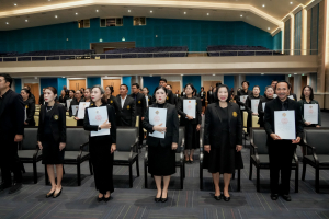 มรภ.เทพสตรี จัดพิธีรับพระราชทานเครื่องราชอิสริยาภรณ์ (ชั้นสายสะพาย) ประจำปี พ.ศ. 2567 เพื่อยกย่องบุคลากรผู้สร้างคุณประโยชน์แก่ราชการ