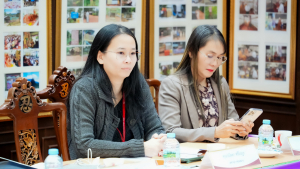 อธิการบดี มรภ.เทพสตรี และคณะ ร่วมการประชุมกองทุนการศึกษา เพื่อน้องสองราชภัฏ มรภ.เทพสตรี-มรภ.อุตรดิตถ์ 