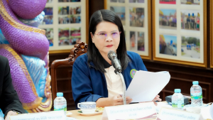 อธิการบดี มรภ.เทพสตรี และคณะ ร่วมการประชุมกองทุนการศึกษา เพื่อน้องสองราชภัฏ มรภ.เทพสตรี-มรภ.อุตรดิตถ์ 