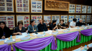 อธิการบดี มรภ.เทพสตรี และคณะ ร่วมการประชุมกองทุนการศึกษา เพื่อน้องสองราชภัฏ มรภ.เทพสตรี-มรภ.อุตรดิตถ์ 