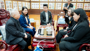 อธิการบดี มรภ.เทพสตรี และคณะ ร่วมการประชุมกองทุนการศึกษา เพื่อน้องสองราชภัฏ มรภ.เทพสตรี-มรภ.อุตรดิตถ์ 