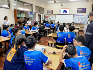 ศูนย์วิทยาศาสตร์ จัดกิจกรรมดาราศาสตร์ รร.บรรจงรัตน์ เพื่อให้นักเรียนได้สัมผัสและเรียนรู้เกี่ยวกับดาวเคราะห์ในระบบสุริยะด้วยประสบการณ์ตรง