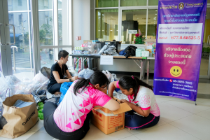 มรภ.เทพสตรี ระดมพลังทุกภาคส่วน ช่วยเหลือผู้ประสบภัยน้ำท่วมภาคใต้