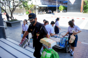 มรภ.เทพสตรี ระดมพลังทุกภาคส่วน ช่วยเหลือผู้ประสบภัยน้ำท่วมภาคใต้