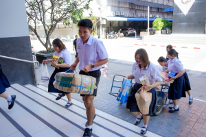 มรภ.เทพสตรี ระดมพลังทุกภาคส่วน ช่วยเหลือผู้ประสบภัยน้ำท่วมภาคใต้