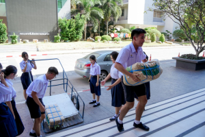 มรภ.เทพสตรี ระดมพลังทุกภาคส่วน ช่วยเหลือผู้ประสบภัยน้ำท่วมภาคใต้