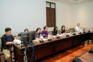 มรภ.เทพสตรี จัดประชุมการจัดงานดนตรีในสวน : H.M. Song อว.บรรเลงเพลงของพ่อ ประจำปี พ.ศ. 2568 ครั้งที่ 3/68