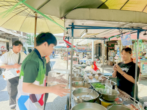 คณะวิทยาการจัดการ จัดกิจกรรมประชาสัมพันธ์และรับบริจาคเงินทำบุญในงานทำบุญเมืองลพบุรี ครั้งที่ 26 ประจำปี พ.ศ. 2568