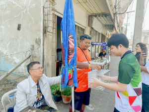 คณะวิทยาการจัดการ จัดกิจกรรมประชาสัมพันธ์และรับบริจาคเงินทำบุญในงานทำบุญเมืองลพบุรี ครั้งที่ 26 ประจำปี พ.ศ. 2568