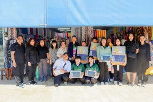 คณะวิทยาการจัดการ จัดกิจกรรมประชาสัมพันธ์และรับบริจาคเงินทำบุญในงานทำบุญเมืองลพบุรี ครั้งที่ 26 ประจำปี พ.ศ. 2568