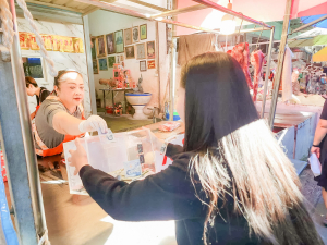 คณะวิทยาการจัดการ จัดกิจกรรมประชาสัมพันธ์และรับบริจาคเงินทำบุญในงานทำบุญเมืองลพบุรี ครั้งที่ 26 ประจำปี พ.ศ. 2568