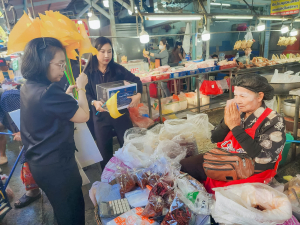 คณะวิทยาการจัดการ จัดกิจกรรมประชาสัมพันธ์และรับบริจาคเงินทำบุญในงานทำบุญเมืองลพบุรี ครั้งที่ 26 ประจำปี พ.ศ. 2568