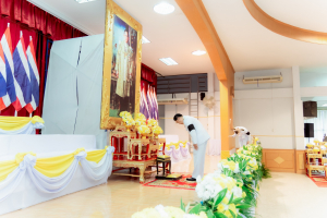 มรภ.เทพสตรี ร่วมกิจกรรมเนื่องในวันคล้ายวันพระบรมราชสมภพ รัชกาลที่ 9 วันชาติ และวันพ่อแห่งชาติ