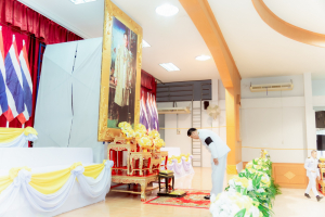 มรภ.เทพสตรี ร่วมกิจกรรมเนื่องในวันคล้ายวันพระบรมราชสมภพ รัชกาลที่ 9 วันชาติ และวันพ่อแห่งชาติ