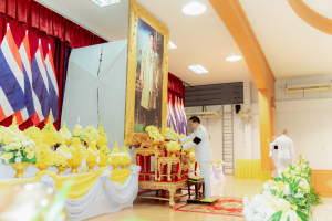 มรภ.เทพสตรี ร่วมกิจกรรมเนื่องในวันคล้ายวันพระบรมราชสมภพ รัชกาลที่ 9 วันชาติ และวันพ่อแห่งชาติ