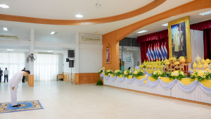 มรภ.เทพสตรี ร่วมกิจกรรมเนื่องในวันคล้ายวันพระบรมราชสมภพ รัชกาลที่ 9 วันชาติ และวันพ่อแห่งชาติ