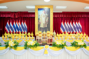 มรภ.เทพสตรี ร่วมกิจกรรมเนื่องในวันคล้ายวันพระบรมราชสมภพ รัชกาลที่ 9 วันชาติ และวันพ่อแห่งชาติ