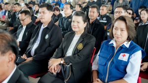 มรภ.เทพสตรี ร่วมพิธีเปิดสถานีรถไฟลพบุรี 2 (ท่าวุ้ง) รองรับขบวนรถด่วนพิเศษ รถด่วน และรถเร็ว 14 ขบวน