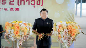 มรภ.เทพสตรี ร่วมพิธีเปิดสถานีรถไฟลพบุรี 2 (ท่าวุ้ง) รองรับขบวนรถด่วนพิเศษ รถด่วน และรถเร็ว 14 ขบวน