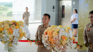 มรภ.เทพสตรี ร่วมพิธีเปิดสถานีรถไฟลพบุรี 2 (ท่าวุ้ง) รองรับขบวนรถด่วนพิเศษ รถด่วน และรถเร็ว 14 ขบวน
