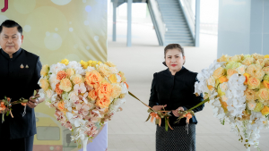 มรภ.เทพสตรี ร่วมพิธีเปิดสถานีรถไฟลพบุรี 2 (ท่าวุ้ง) รองรับขบวนรถด่วนพิเศษ รถด่วน และรถเร็ว 14 ขบวน