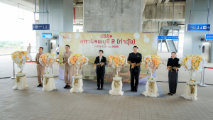 มรภ.เทพสตรี ร่วมพิธีเปิดสถานีรถไฟลพบุรี 2 (ท่าวุ้ง) รองรับขบวนรถด่วนพิเศษ รถด่วน และรถเร็ว 14 ขบวน