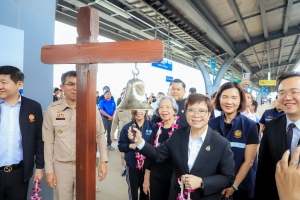 มรภ.เทพสตรี ร่วมพิธีเปิดสถานีรถไฟลพบุรี 2 (ท่าวุ้ง) รองรับขบวนรถด่วนพิเศษ รถด่วน และรถเร็ว 14 ขบวน