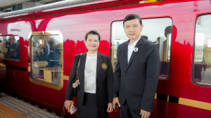 มรภ.เทพสตรี ร่วมพิธีเปิดสถานีรถไฟลพบุรี 2 (ท่าวุ้ง) รองรับขบวนรถด่วนพิเศษ รถด่วน และรถเร็ว 14 ขบวน