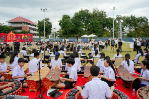 มรภ.เทพสตรี และ กระทรวง อว. จัดงานดนตรีในสวน : H.M. Song อว. บรรเลงเพลงของพ่อ เทิดพระเกียรติ รัชกาลที่ 9 เพื่อน้อมรำลึกถึงพระปรีชาสามารถด้านดนตรี และสืบสานบทเพลงพระราชนิพนธ์โดยคนรุ่นใหม่