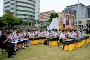 มรภ.เทพสตรี และ กระทรวง อว. จัดงานดนตรีในสวน : H.M. Song อว. บรรเลงเพลงของพ่อ เทิดพระเกียรติ รัชกาลที่ 9 เพื่อน้อมรำลึกถึงพระปรีชาสามารถด้านดนตรี และสืบสานบทเพลงพระราชนิพนธ์โดยคนรุ่นใหม่
